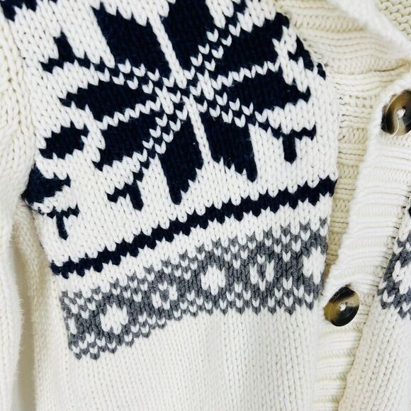 Gymboree Fair Isle Cardigan Sweater Unisex Size Small (5-6) - Picture 2 of 4